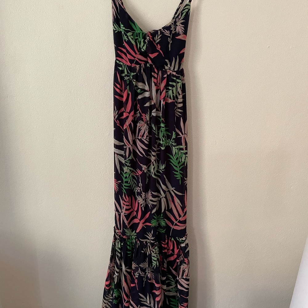 Tropical Print Maxi Dress - Picture 2 of 2